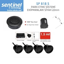 Sentinel Park Sensörü Ses İkazlı 18mm Siyah