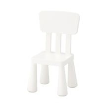 Çocuk Tabure-Sandalyesi Beyaz Renk Ikea Çocuk Sandalye-Oturak Ma Beyaz