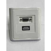 Hdmi Vga Duvar Priz Vga Hdmi Duvar Prizi