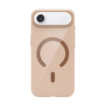 Joko Apple iPhone Uyumlu  17 Air Uyumlu Pc Blank Magsafe Kapak - Çöl Titanyum