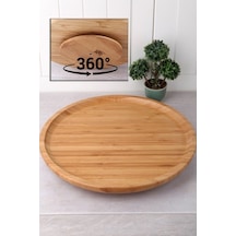 Dönerli Bambu Sunum Tabağı 30 Cm Royaleks-ds3030 15x9