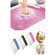 2 Li Set Hamur Matı Ve Hamur Kesme Aparatı Karışık
