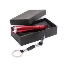 Tongxida 5 Adet Mini Led El Feneri, Alüminyum Anahtarlık, Rastgele Renk, Kuyruk İpli, Hediyelik Kutu, Çok Renkli Çok Renkli