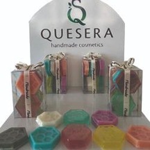 Quesera Doğal El Yapımı Dermo Kozmetik Mini Hotel Sabunları 8x10 G