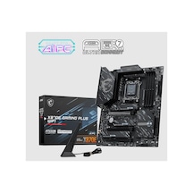Msı X870e Gamıng Plus Wıfı Ddr5 8200mt/s 1xhdmı 3xm.2 Usb Atx Am5 Amd Am5 9000/8000/7000 Serileri İ