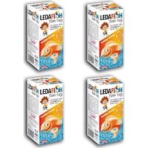 Ledapharma Ledafish Balık Yağı 4'Lü Paket Portakal Aromalı 150 Ml
