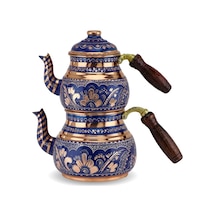 Middle Mavi Bakır Çaydanlık 2,5 Lt