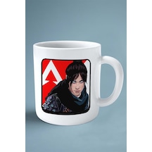 Apex Mobile1 Mobil Oyun Baskılı Kupa Bardak Çift Taraflı Baskı Kişiye Özel Model 1 Çok Renkli