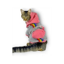 Kemique Mypocket Sweatshirt Duo Kapşonlu Kedi Kıyafeti