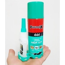 Purmax 444 Mdf Plastik Hızlı Yapıştırıcı 200 Ml+35 Gr