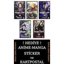 Seraph Of The End 16-17-18-19-20 Manga Seti 5 Kitap / Anime-manga Sticker Ve Kartpostal