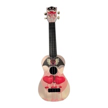 Soprano Ukulele Sevgi Desenli Kapak