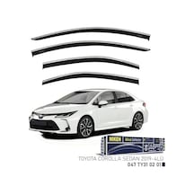 Nıken Kromlu Cam Rüzgarliği Corolla Sd 2019-4lü Nkn 047 Ty31 02 01 Abanoz