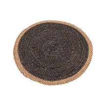 Porland Sorin Siyah 6lı Amerikan Servis 40cm Hasır