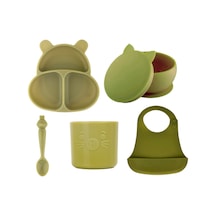 Pandish Huppo Beslenme Seti 5'li Yeşil P7d99004424n1-3 Yeşil