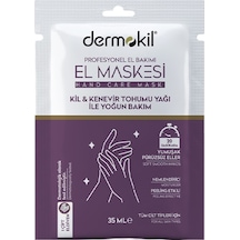 Dermokil Kil ve Kenevir Yağlı Peeling Etkili El Maskesi 2 x 35 ML