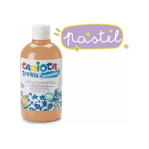 Carioca Tempera Suluboya Süper Yıkanabilir Pastel Turuncu 500 ML N11.41