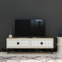 Tsa1201db - Yuka Tv Stand Safirmeşe-beyaz 120cm Safirmeşe-beyaz
