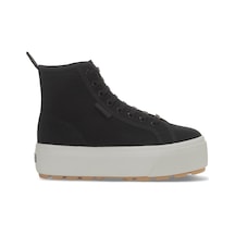 Superga 2708 Hi Top Tank Kadın Siyah Bilekli Sneaker Siyah-191
