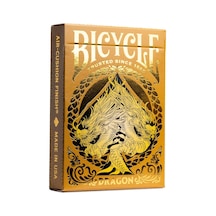 Bicycle Gold Dragon Folyo Premium Oyun Kartları, 1 Güverte
