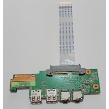 Asus Uyumlu Eee Pc 1101ha - Sata - 2x Ses - 2x Usb Board & Flex Kablo
