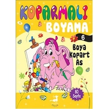 Koparmalı Boyama - 6- Olimpos Çocuk
