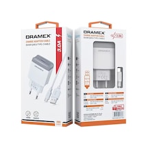 D30t Charger Adapter Type-c Usb Set 3.0a Ev Şarj Aleti 44pyr34