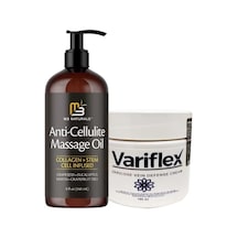 Hubrendy Sh Anti-cellulite Massage Oil 240 Ml + Variflex Bacak Bakım 150 Ml Krem