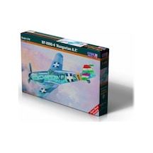 Mistercraft C083 1/72 Ölçek, Bf-109g-4 Hungarian A.f. Savaş Uçağı, Plastik Model Kiti-49579