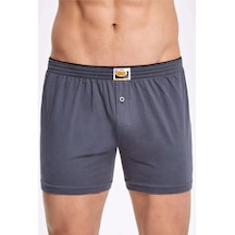 Ilke 2'li Paket İlke Erkek Penye Boxer 001