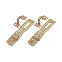 Tr Sandık Kilit Askısı No: 35 35 Mm - Sarı Çinko Metal Asma Kilit Tutucu Hasfı, 2 Takım/set Genel