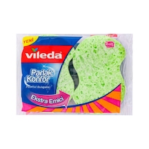 4 Adet Vileda Viscose Oluklu Sünger 2 Li