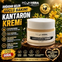 Moonvera Beauty Kantaron Yağlı Nemlendirici Ve Onarıcı Cilt Bakım Kremi 50 Ml