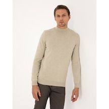 Pierre Cardin Erkek Kum Melanj Kazak /triko 50315457-vr123 Kum Melanj