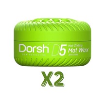 Dorsh Saç Şekillendirici Wax Mat Wax D5 150 Ml 2 Adet