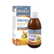 Biolabor Balomega Bal Portakal Limon Aromalı Şurup 200ml