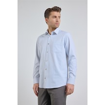 İmza Beyaz Kendinden Desenli Sert Yaka Uzun Kol Cepli Comfort Fit Pamuklu Gömlek 1004255226 İmza Beyaz Kendinden Desenli Sert Yaka Uzun Kol Cepli Comfort Fit Pamuklu Gömlek 1004255226