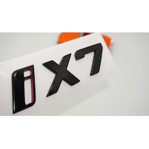 Dk Tuning Yeni İx7 Bagaj Siyah Kırmızı Abs Yazı Logo Bmw İle Uyum