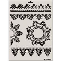 Rich Dantel Seri Dn-924 Stencil 35X25 Cm
