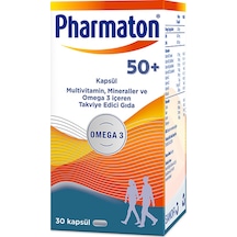 Pharmaton 50+ Plus Takviye Edici Gıda 30 Kapsül