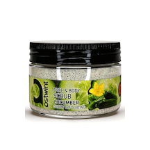 Ostwint Yüz Ve Vücut Peeling Scrub Salatalık 300ml Cilt Temizleyici Pürüssüzleştirici Dolaşımı Hızlandırıcı
