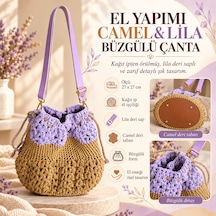 El Emeği Lila - Camel Çanta