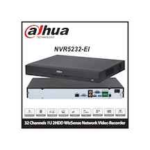 Dahua Nvr5232-eı, 32kanal, 12mpix, H265+, 2 Hdd Desteği, 1080p Kayıt, 320mbps Bant Genişliği, Nvr
