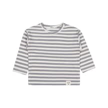 Civil Boys Kendinden Çizgili 2-5 Yaş Sweatshirt - Gri