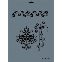 Mey İthalat Rich New Seri N-120 Stencil 35x25 Cm 1