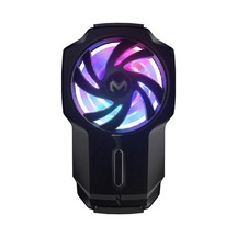 Polham Universal Rgb Işıklı 700mah Şarjlı Radyatörlü Süpercool Oyuncular İçin Telefon Soğutma Fanı