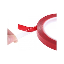 Çift Taraflı Şeffaf Akrilik Silikon Bant 15mm X 10 Metre Standart