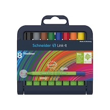 Schneider Fiber Uçlu Kalem Lınk-ıt 0.4 Mm 8 Li Set Sct896 Çok Renkli