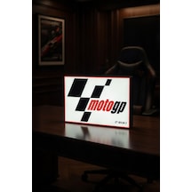 Moto Gp Tasarımlı Dekoratif Aydınlatma 25x16cm 603-1