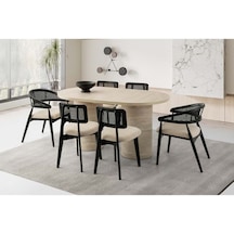 Siyah Mobilgen Kuzey Sandalye Siyah